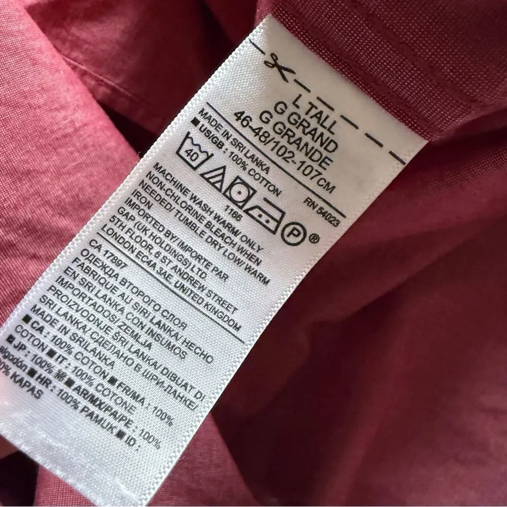Banana Republic grant fit button down shirt